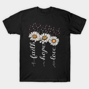 Faith Hope Love in Jesus T-Shirt